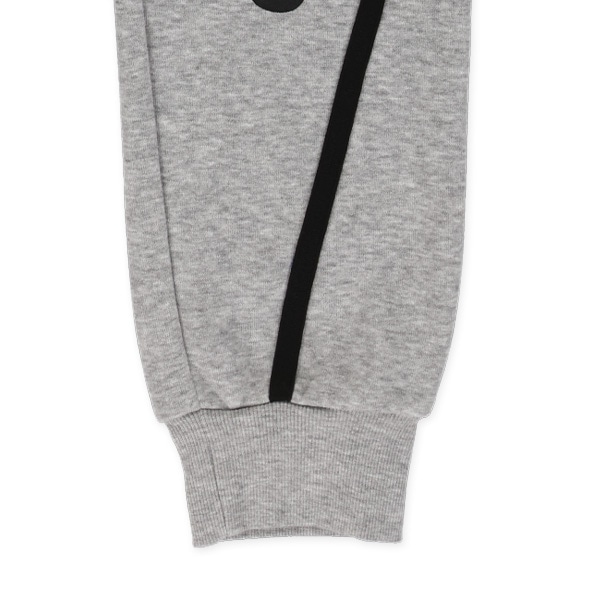 裏起毛斜めラインパンツ