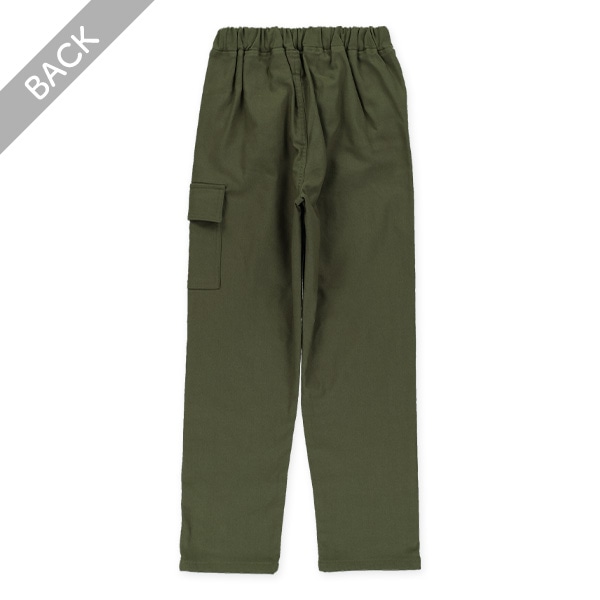 ツイル裏起毛カーゴパンツ