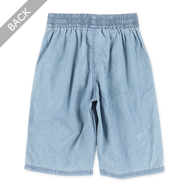 デニムハリポケットハーフパンツ