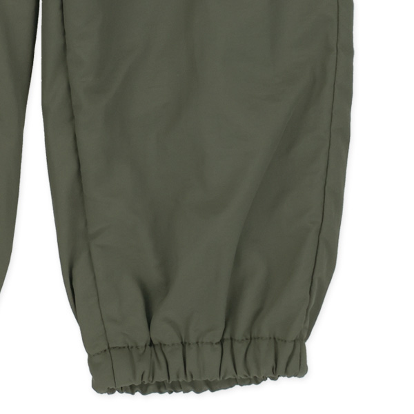 ナイロン裏フリースカーゴパンツ