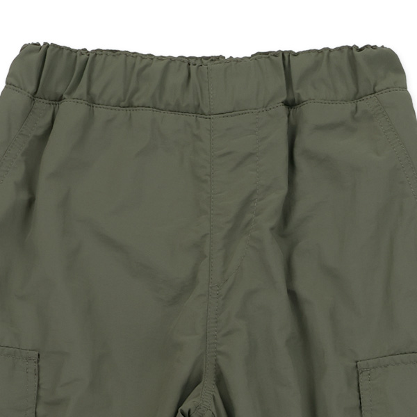 ナイロン裏フリースカーゴパンツ