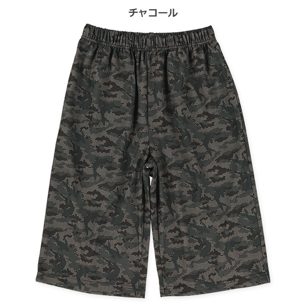 ブリスター総柄ハーフパンツ