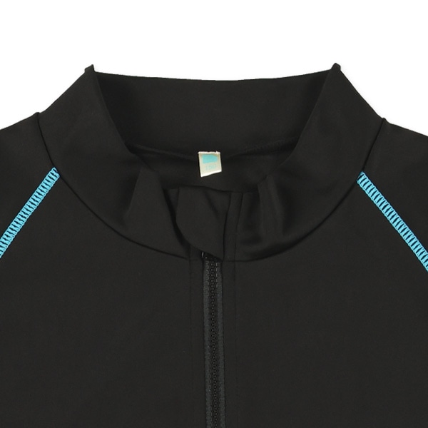 無地ラインラッシュガード