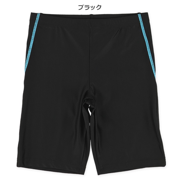 ストレッチ学童ミドル丈腰ラインスイムパンツ