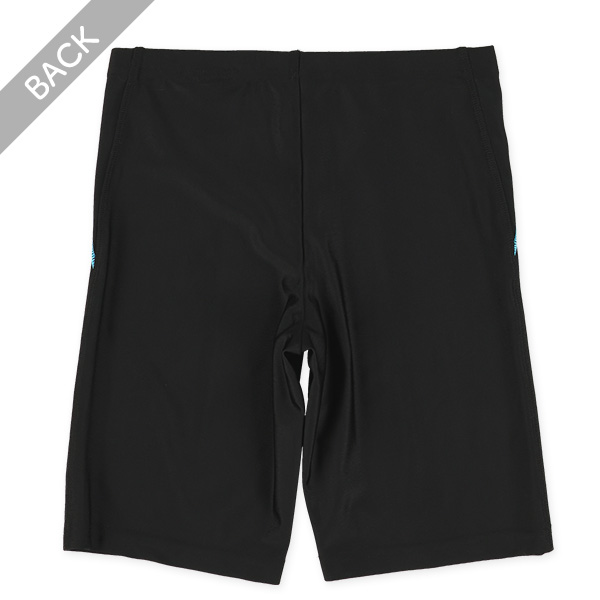 ストレッチ学童ミドル丈腰ラインスイムパンツ