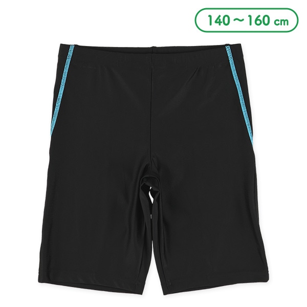 ストレッチ学童ミドル丈腰ラインスイムパンツ