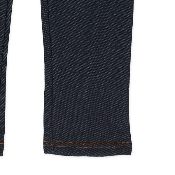 ウラぽか）デニムニットパンツ