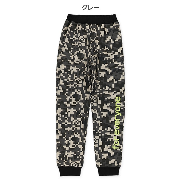 裏毛迷彩ロゴロングパンツ | 西松屋オンラインストア
