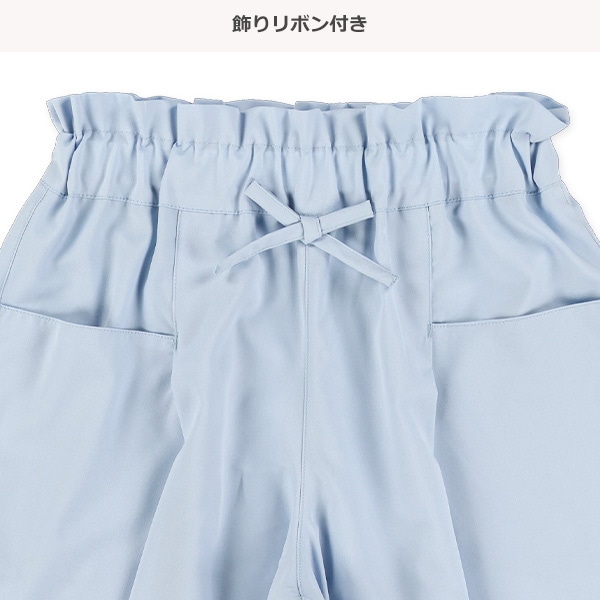 サラサラストレッチキュロットパンツ