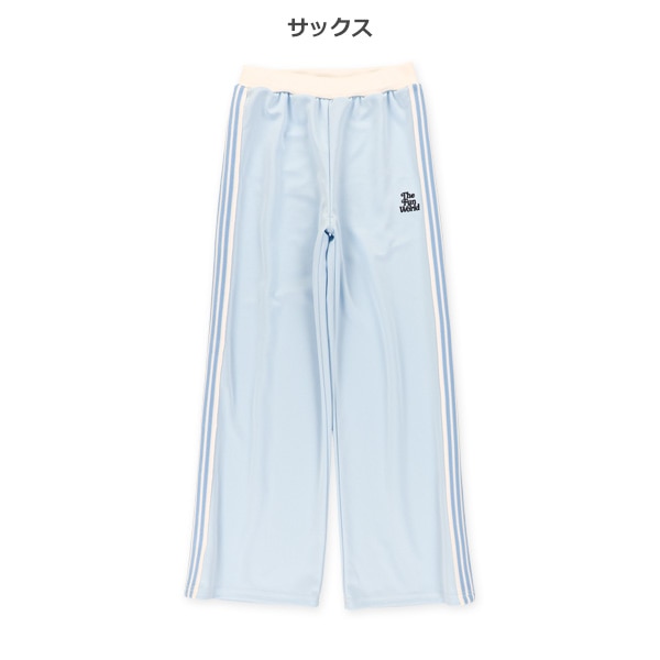 エステルジャージ脇ラインパンツ