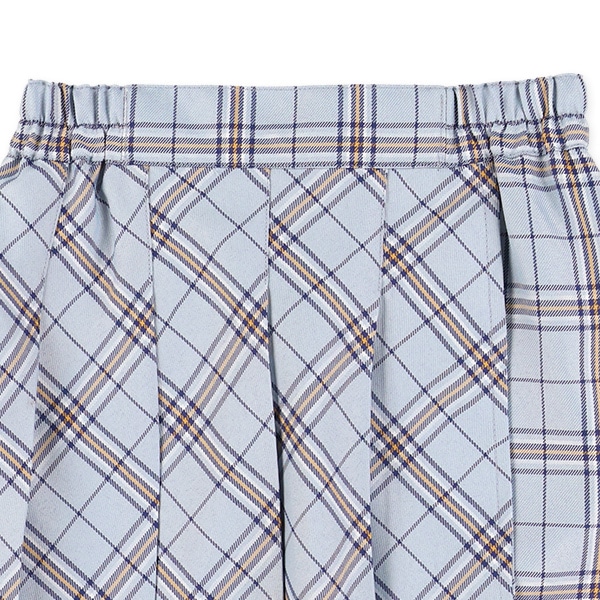 チェックプリーツスカート