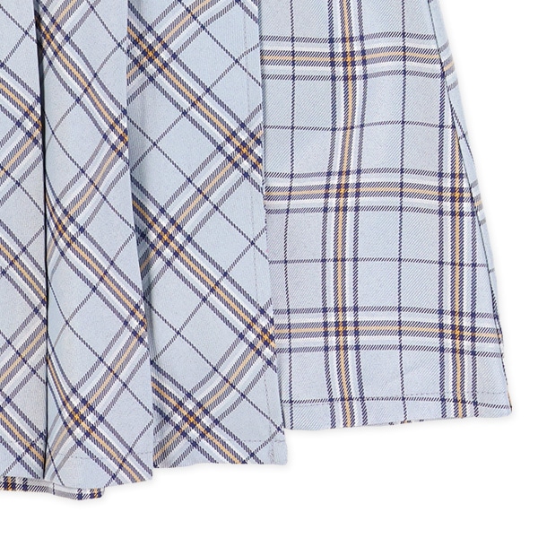 チェックプリーツスカート