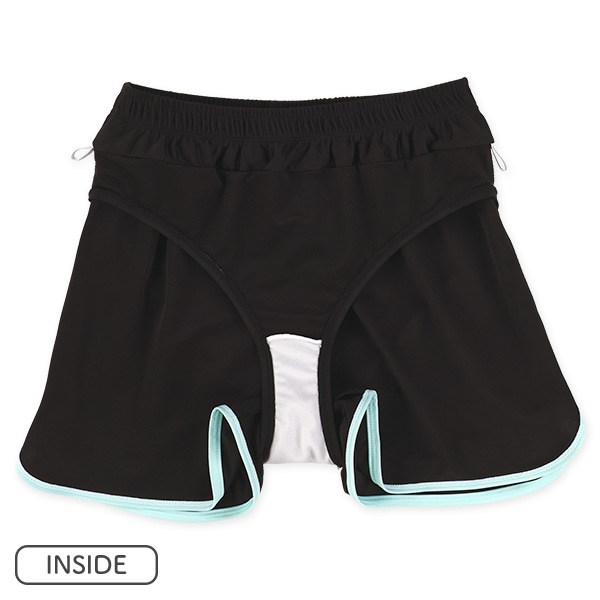 ロゴプリントセパレート水着