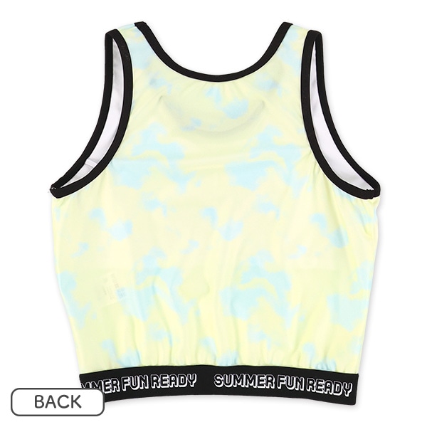 ロゴプリントセパレート水着