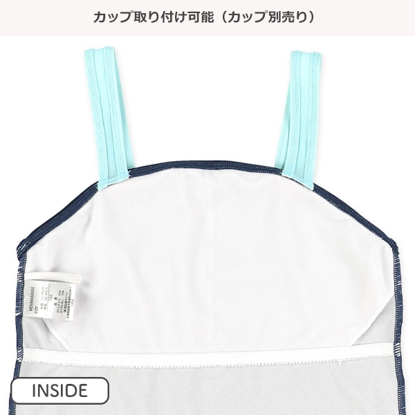 無地セパレート水着