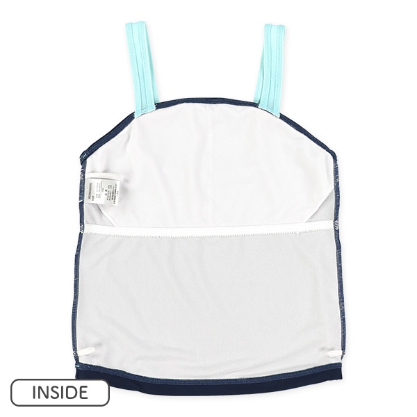 無地セパレート水着