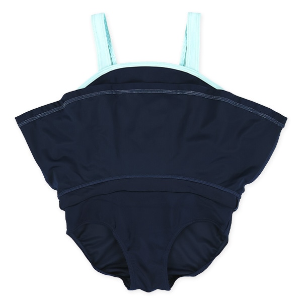 無地スカートワンピース水着