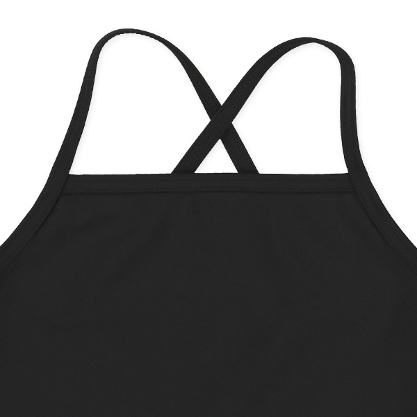 ロゴ半袖ラッシュガード&キャミセパレート水着