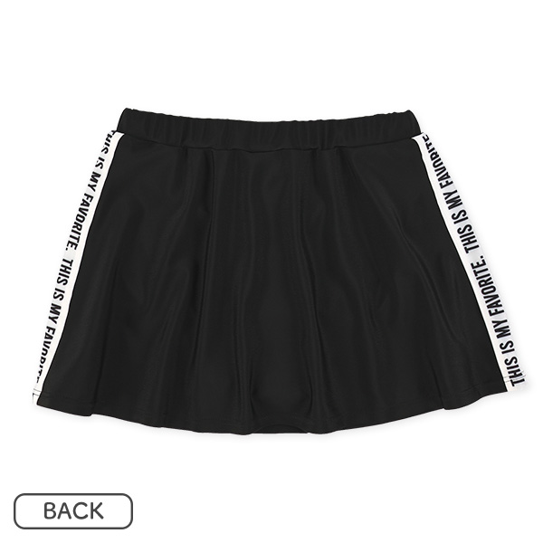 ロゴ半袖ラッシュガード&キャミセパレート水着