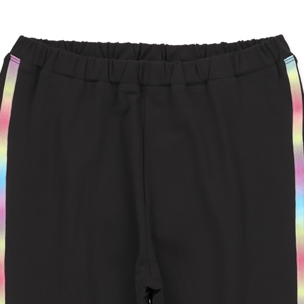 レインボー２本ラインレギンス