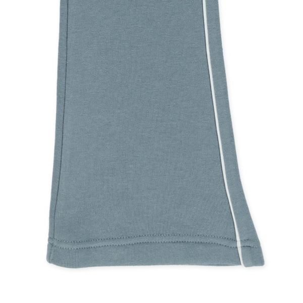 裏起毛パイピングフレアパンツ