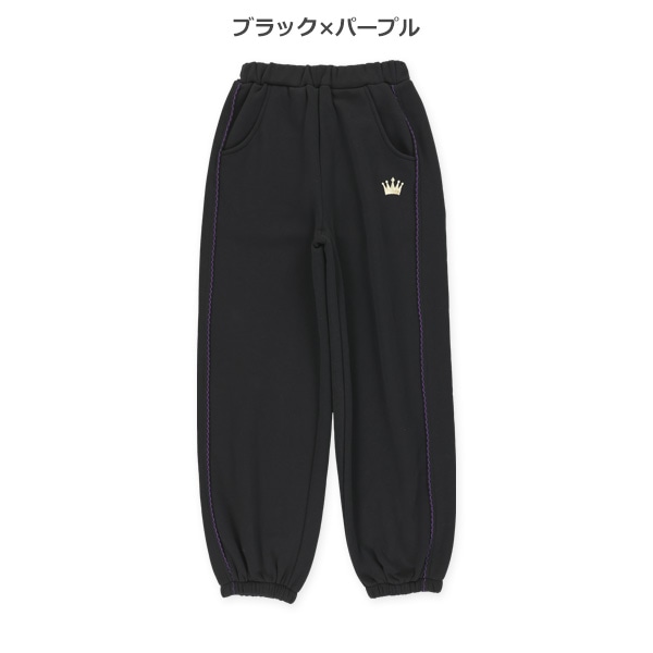 裏起毛ピコ刺繍ステッチパンツ