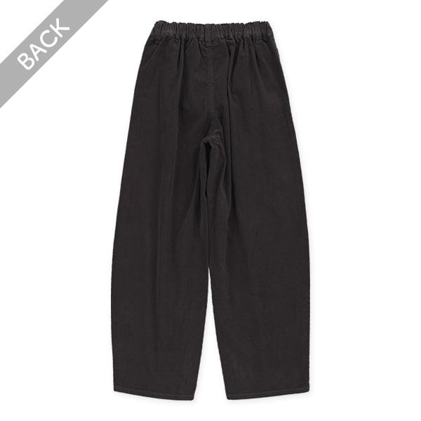コーデュロイタックワイドパンツ