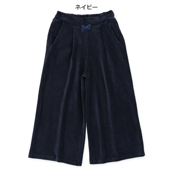 ニットコールダブルリボンガウチョパンツ | 西松屋オンラインストア