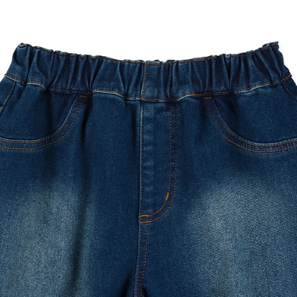 裏パウダー微起毛デニムショートパンツ