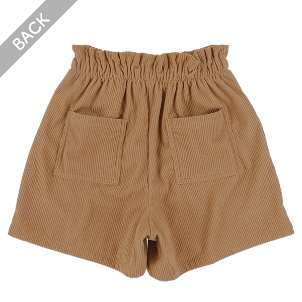 コーデュロイキュロットパンツ