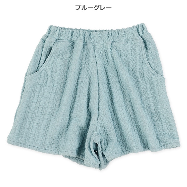 ふくれジャガードショートパンツ
