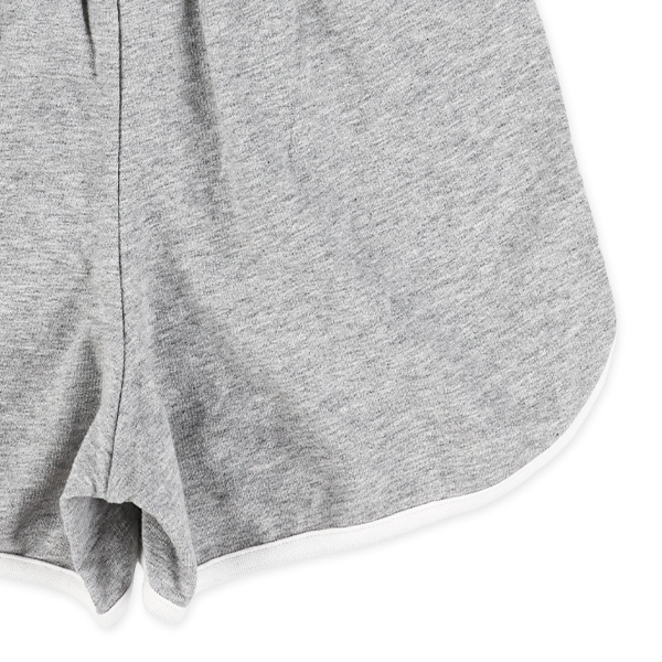 裏毛パイピングショートパンツ