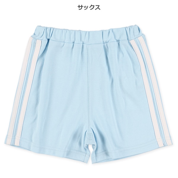 スムースサイド2本ラインショートパンツ