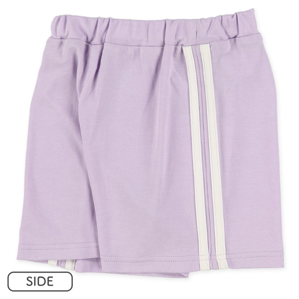 スムースサイド2本ラインショートパンツ