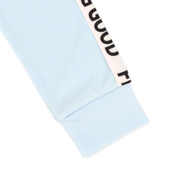 袖胸ロゴラッシュガード