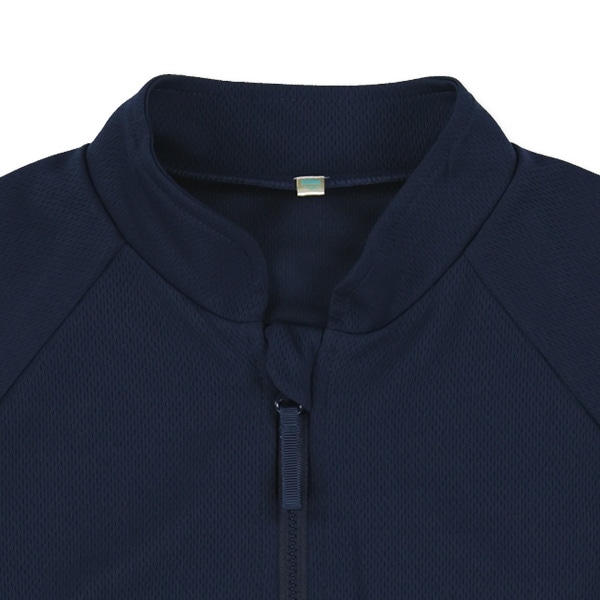 メッシュ裾フリルシンプルラッシュガード