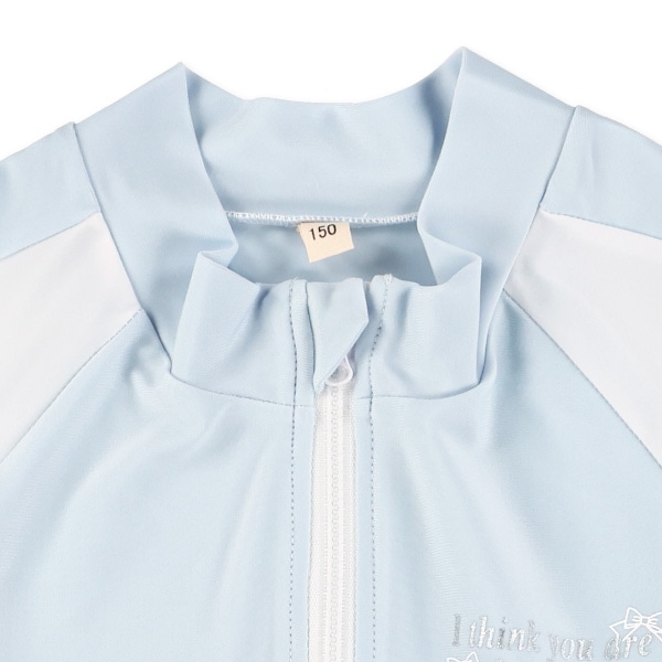 袖切り替えラッシュガード