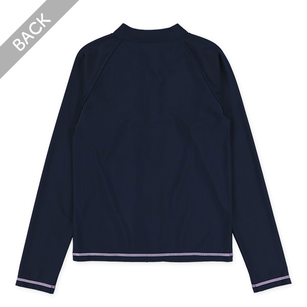 スクール配色ラッシュガード