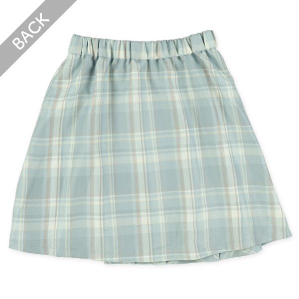 リボン付きプリーツスカート