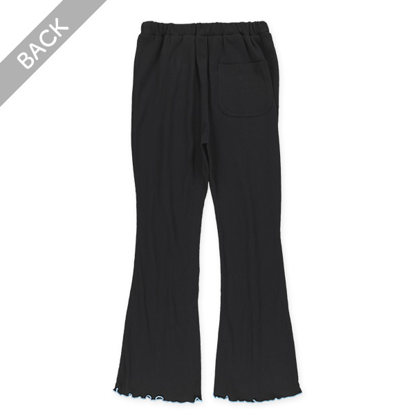 メロウストレッチクレープフレアパンツ