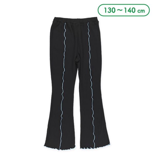 メロウストレッチクレープフレアパンツ