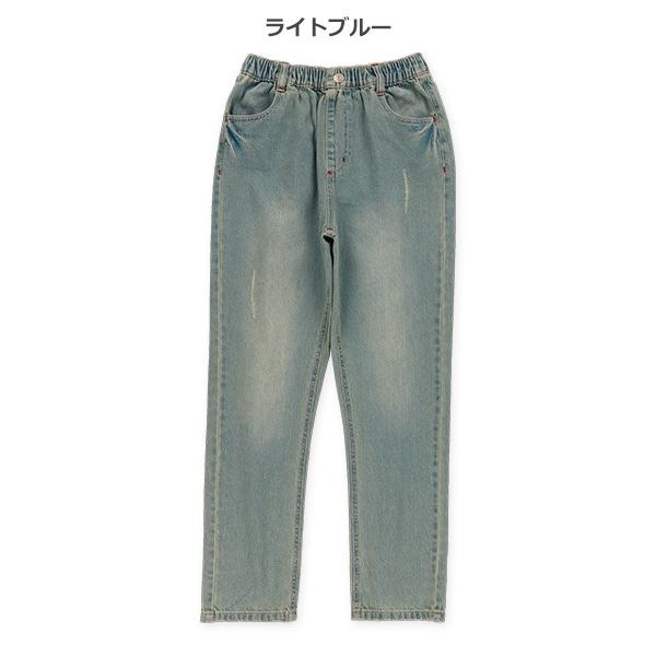 ダメージ加工デニムパンツ