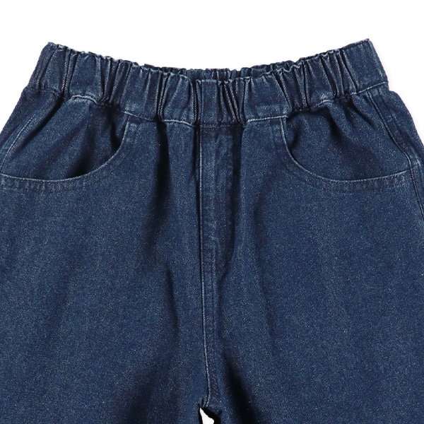 デニムワイドハーフパンツ