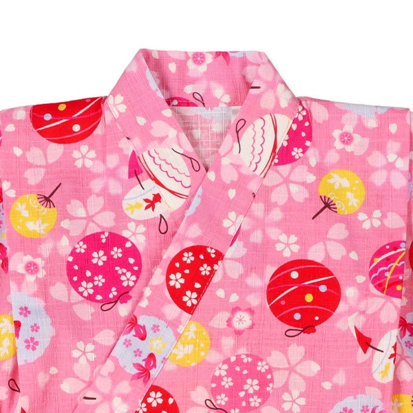 甚平（水風船・ピンク）