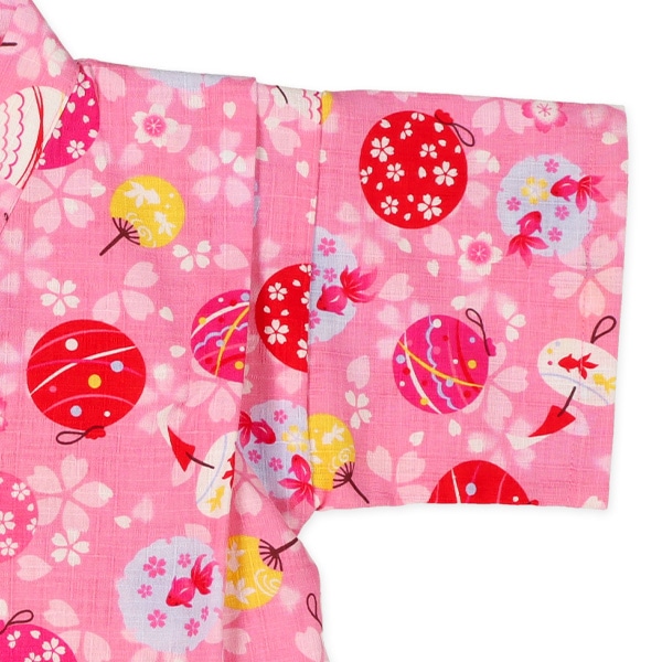 甚平（水風船・ピンク）