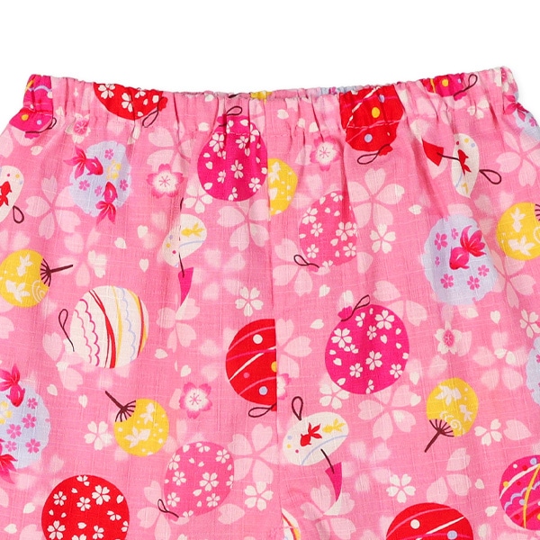 甚平（水風船・ピンク）