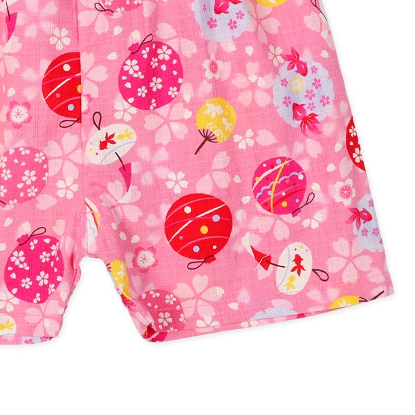 甚平（水風船・ピンク）