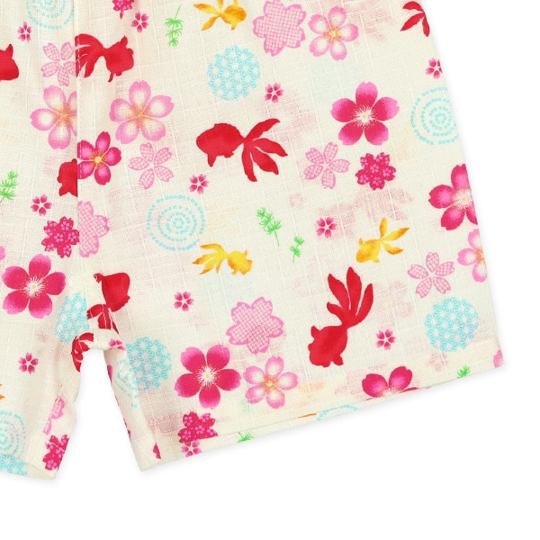 甚平（桜・金魚）