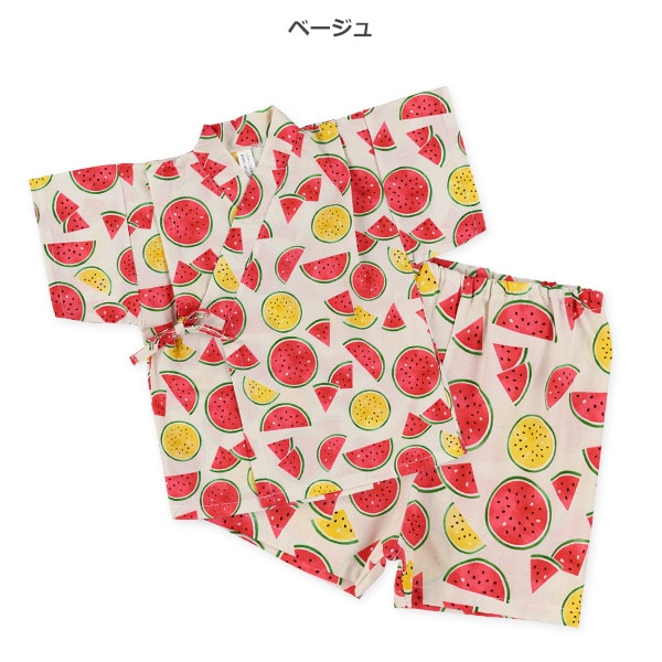 日本製 甚平（すいか）