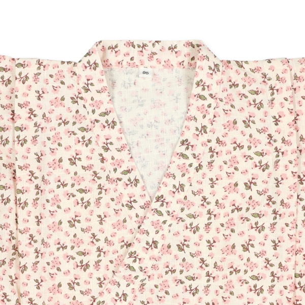 フリフリ甚平（小花柄）